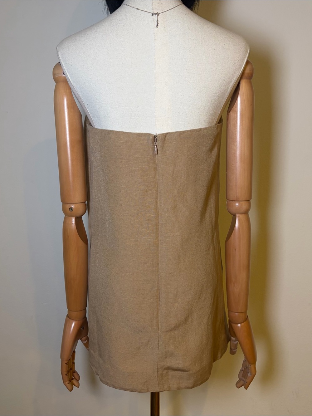 NWT Oak + Fort Strapless Linen Blend Tube Top S - Picture 7 of 9
